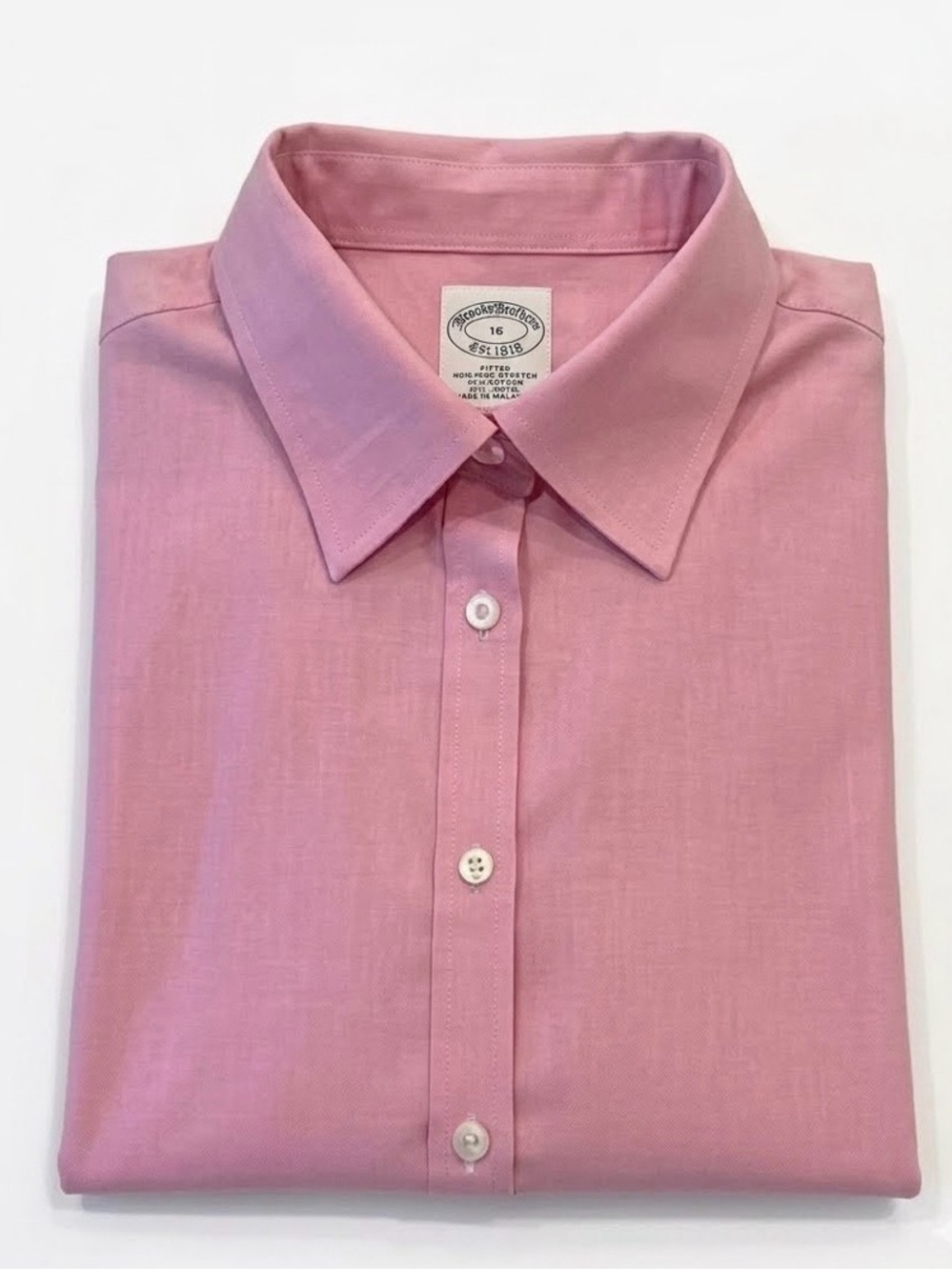 WINNER OF THE OPRAH CHALLENGE-BROOKS BROTHERS NO IRON SHIRT